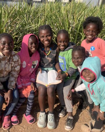 zambian children at CAMP LIFE