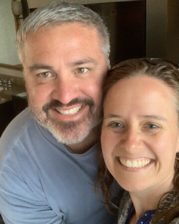 Sarah and her husband Danny