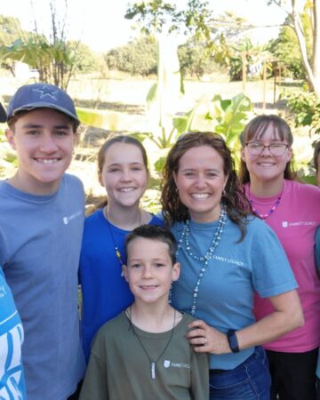 homeschooling family